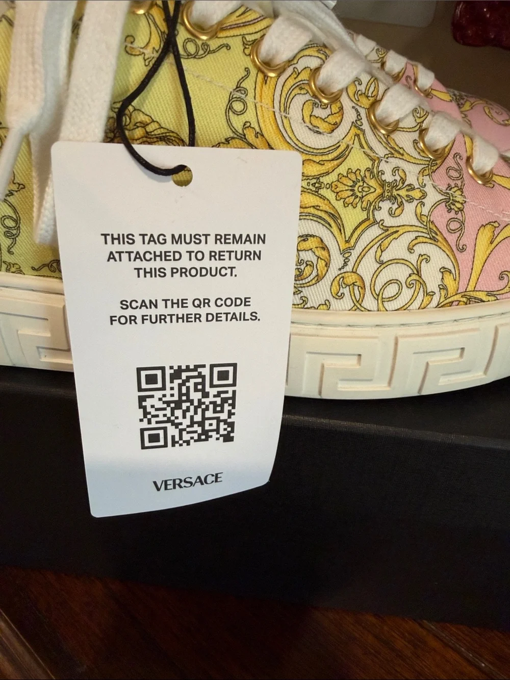 Versace Tessuto  St. Spring  sneaker size 38